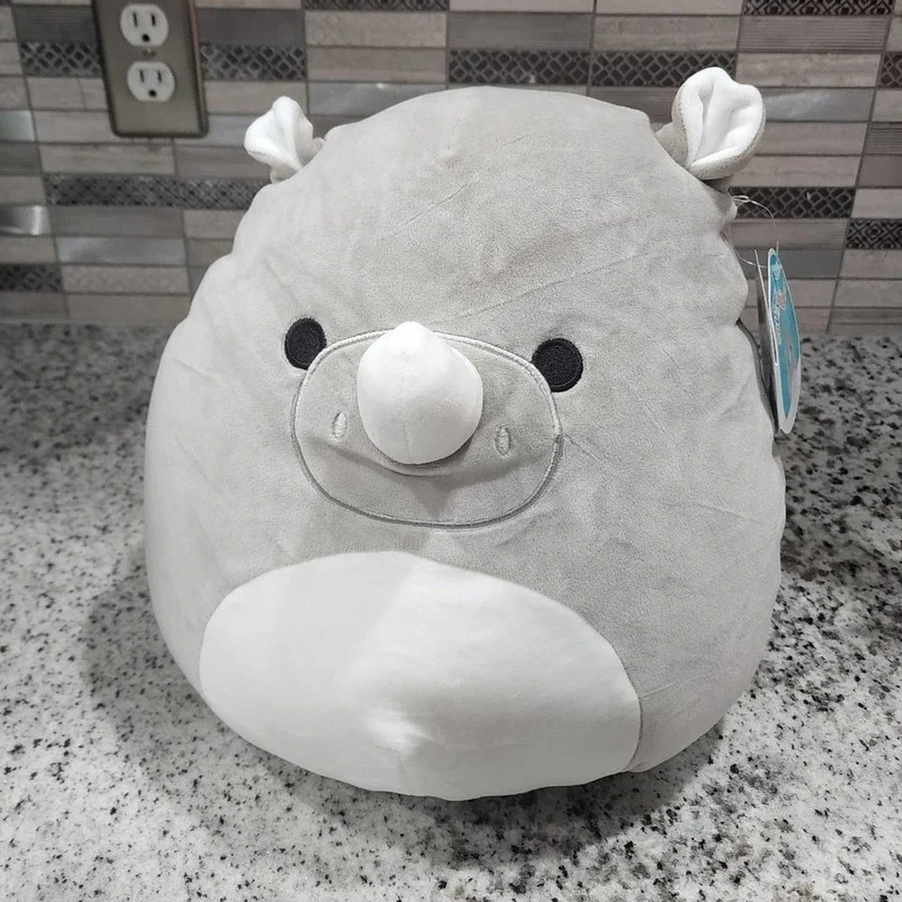 SQUISHMALLOWS grey rhinoceros 12